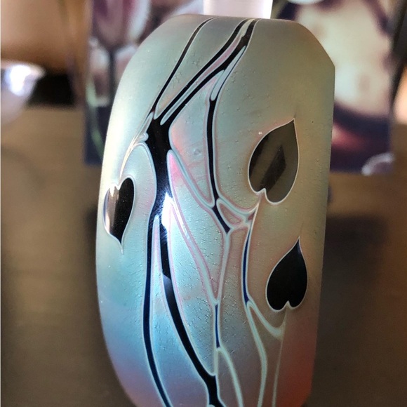 ***SOLD!!!**** Zweifel one of a kind glass perfume bottle  falling heart design. - Picture 7 of 12